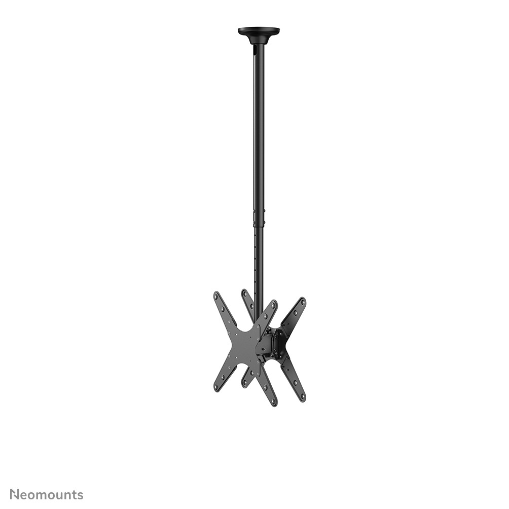 Neomounts FPMA-C340DBLACK Support de plafond pour écran de 32-75" - h106-156 cm